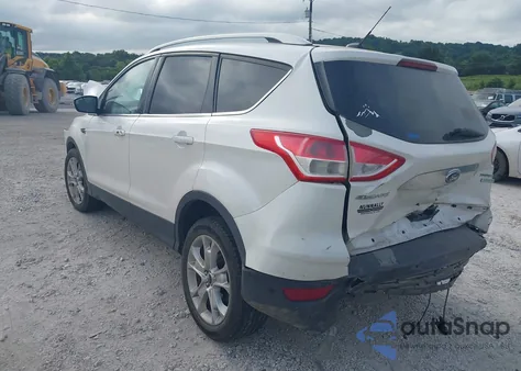 2014 Ford Escape Titanium from USA, damaged, VIN 1FMCU0J97EUB73606